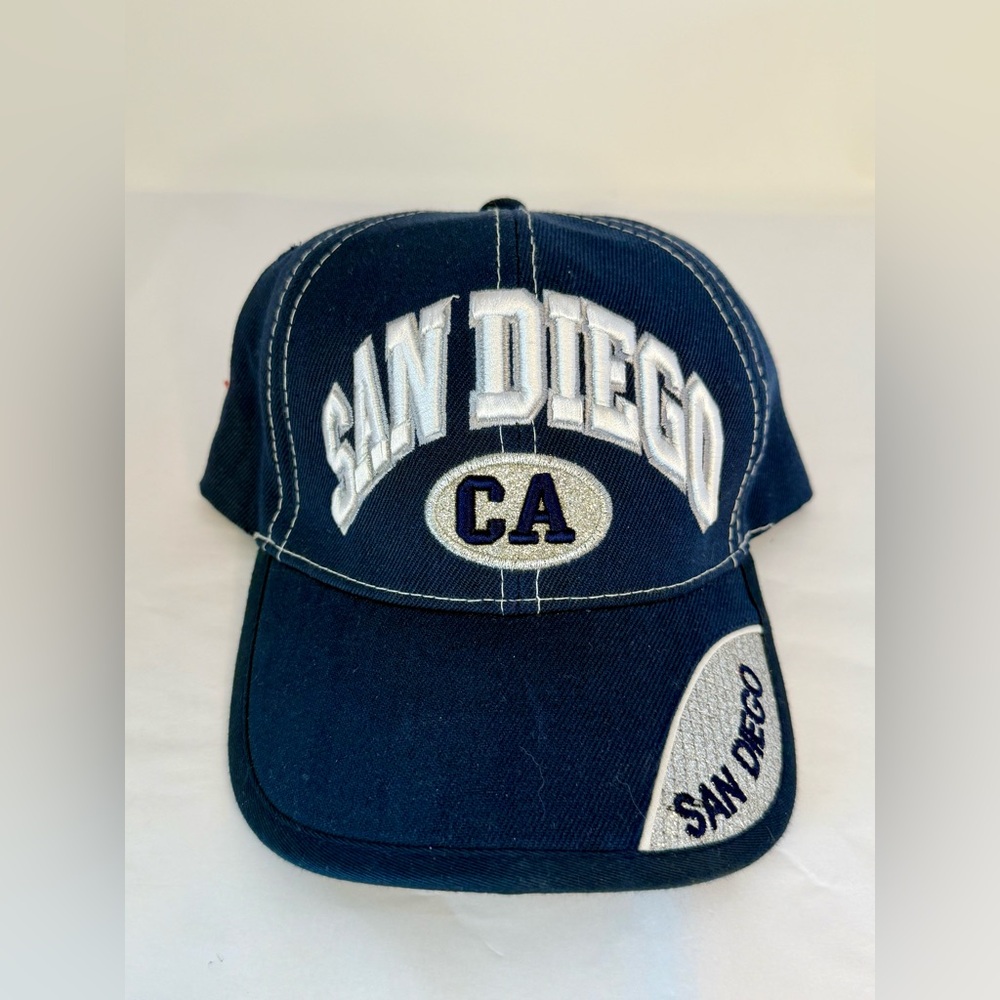 🌸San Diego pre-owned Navy Blue Baseball Cap. One size.